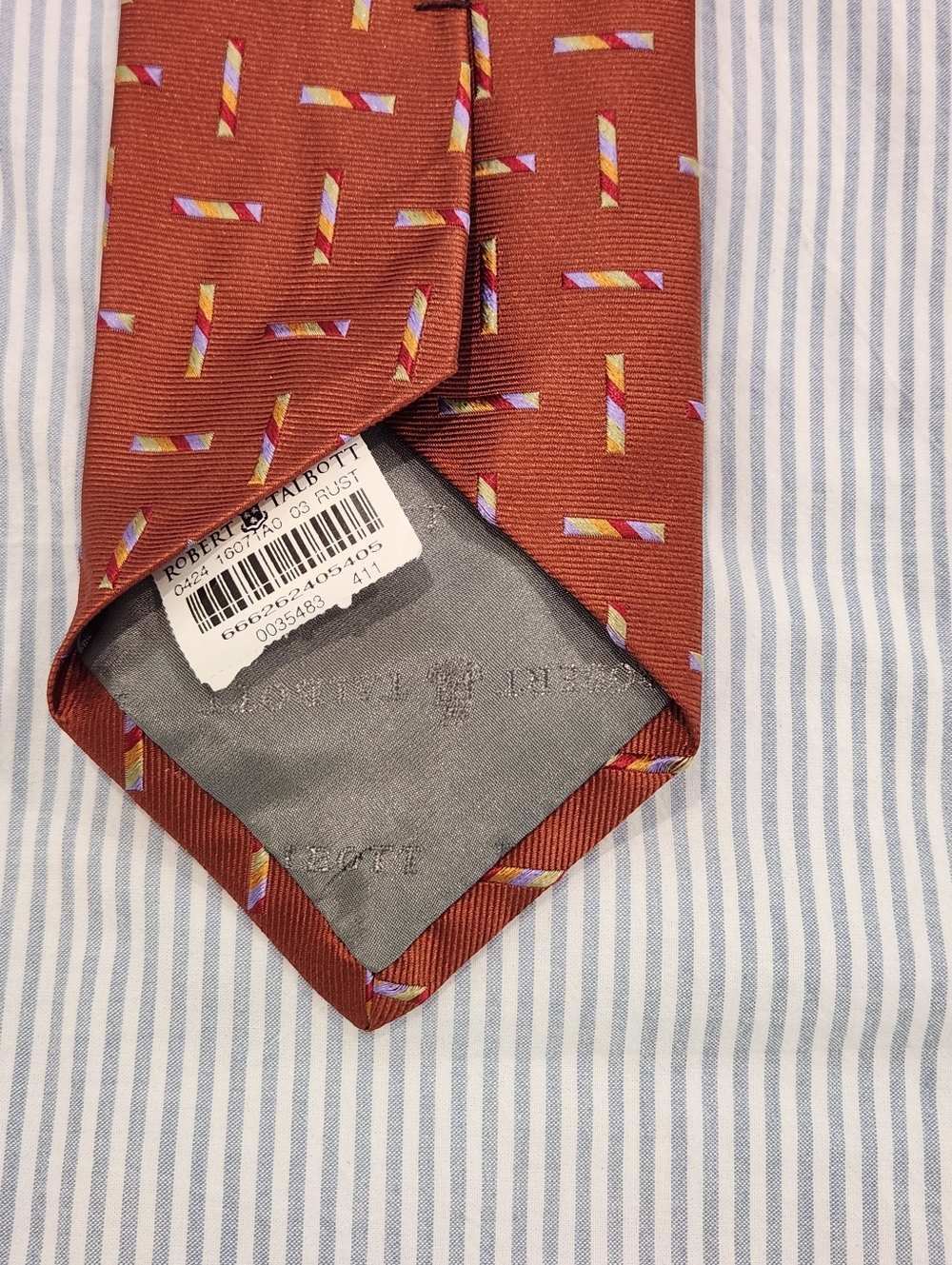 Dior Brooks Brothers Robert Talbot 3 Men's Silk Ties with Dots Pattern - Picture 3 of 6